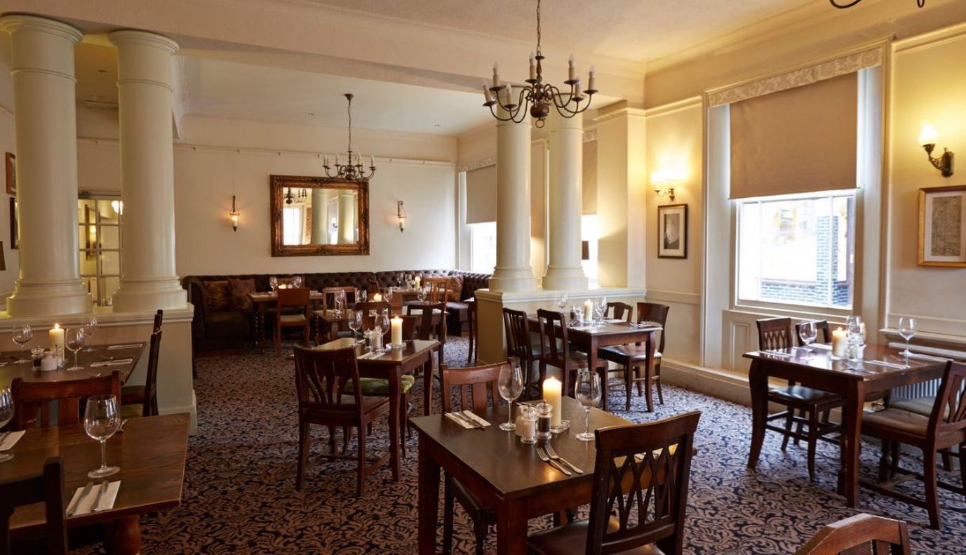 George Hotel By Greene King Inns Huntingdon Restauracja zdjęcie